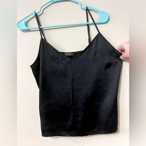 Repeat the Shirt Black Camisole